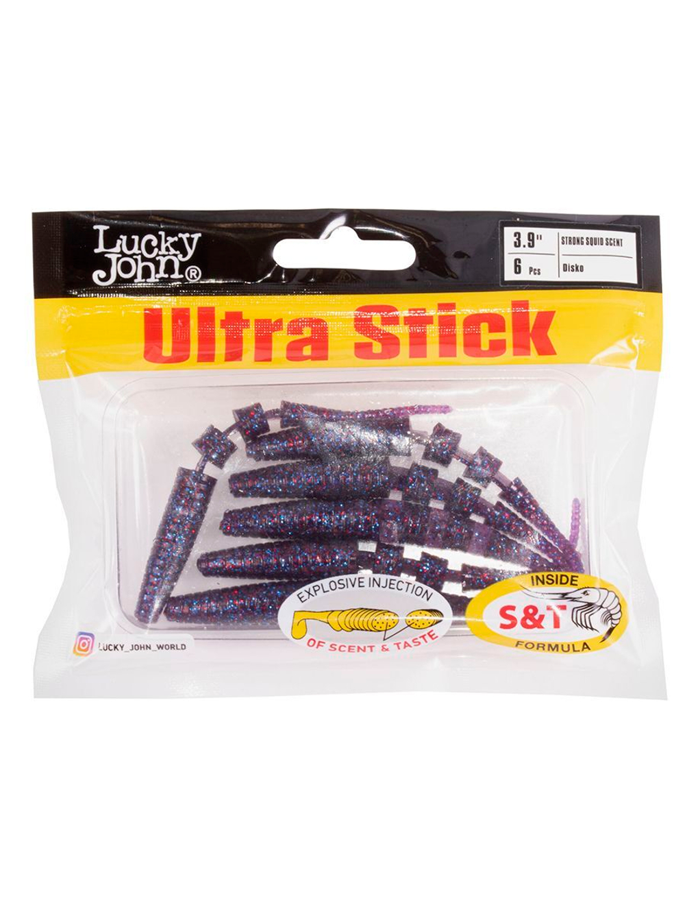 Слаги съедобные искусственные LJ Pro Series Java Stick 3,9in (10.00)/PA03 6 шт. в упак.