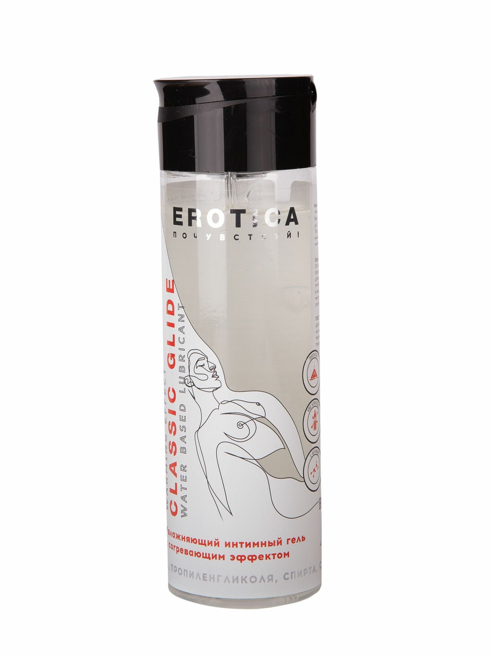 Интимный гель на водной основе Classic Glide Warming Effect с согревающим эффектом - 200 мл.