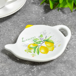 Подставка под чайные пакетики "Лимоны"