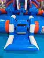 Надувной наземный аквапарк «Акула», 8*7*4,5 м