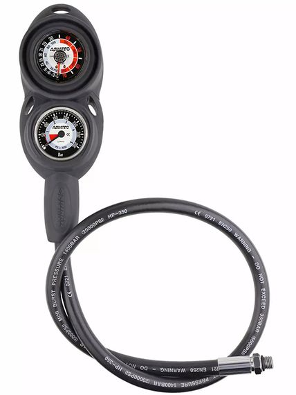 Консоль трехприборная Aquatec Compact (манометр 350 бар + глубиномер + компас)