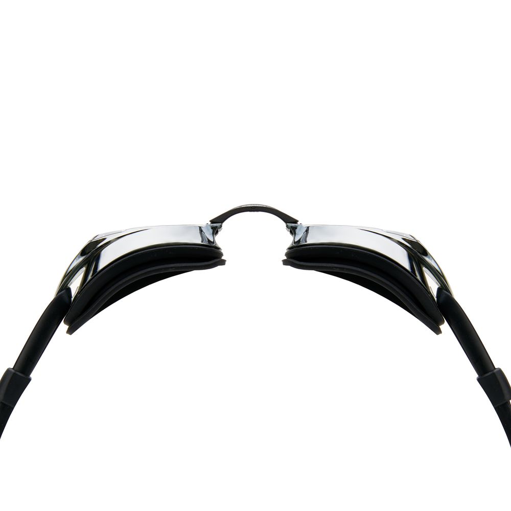 Очки для плав.TORRES Pro, SW-32519MR, зерк.линзы.,чёрная оправа,дв.рег.ремешок