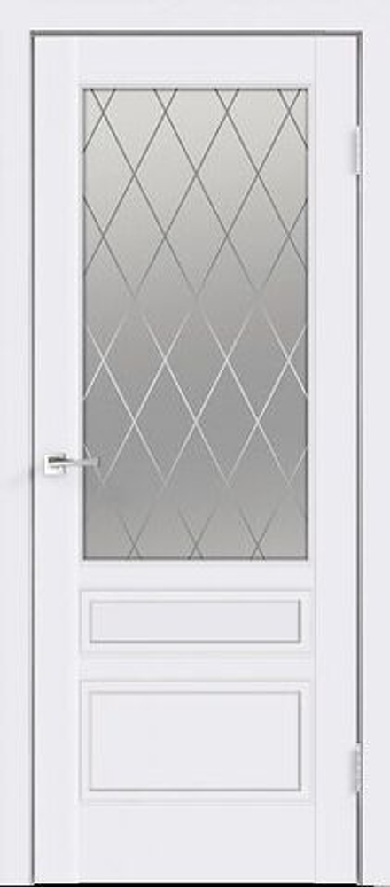Межкомнатная дверь Velldoris Scandi 3V Ромб Эмаль