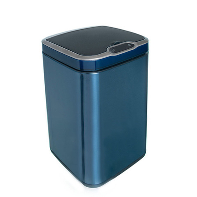 Ведро для мусора сенсорное, квадратное, внутр ведро, Foodatlas JAH-6311, 13 л (сапфировый)