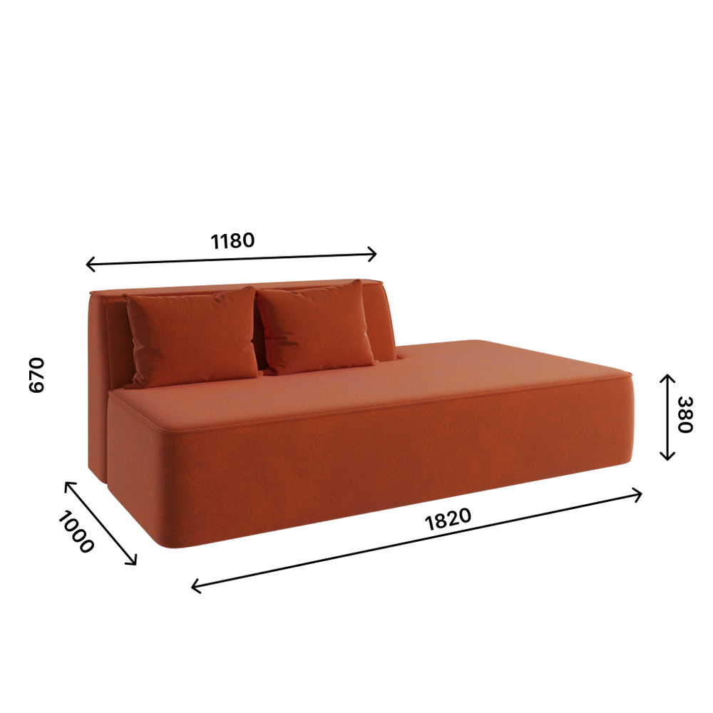 Диван, диван угловой Нафанаил, модульный