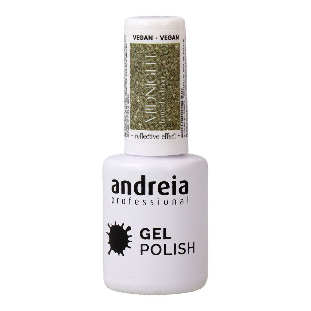 полуперманентный лак для ногтей Andreia Polish Reflective Colors Md6 Позолоченный 10,5 ml