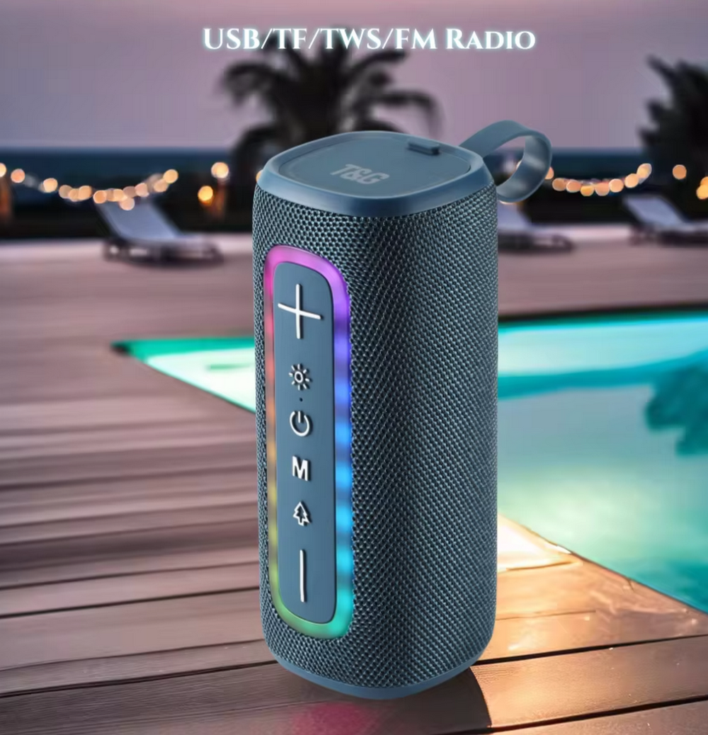 Беспроводная колонка TG-428 (5W/TF/FM/BT) LED Flashing