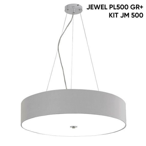 Потолочный светильник Crystal Lux Jewel PL500 Gray