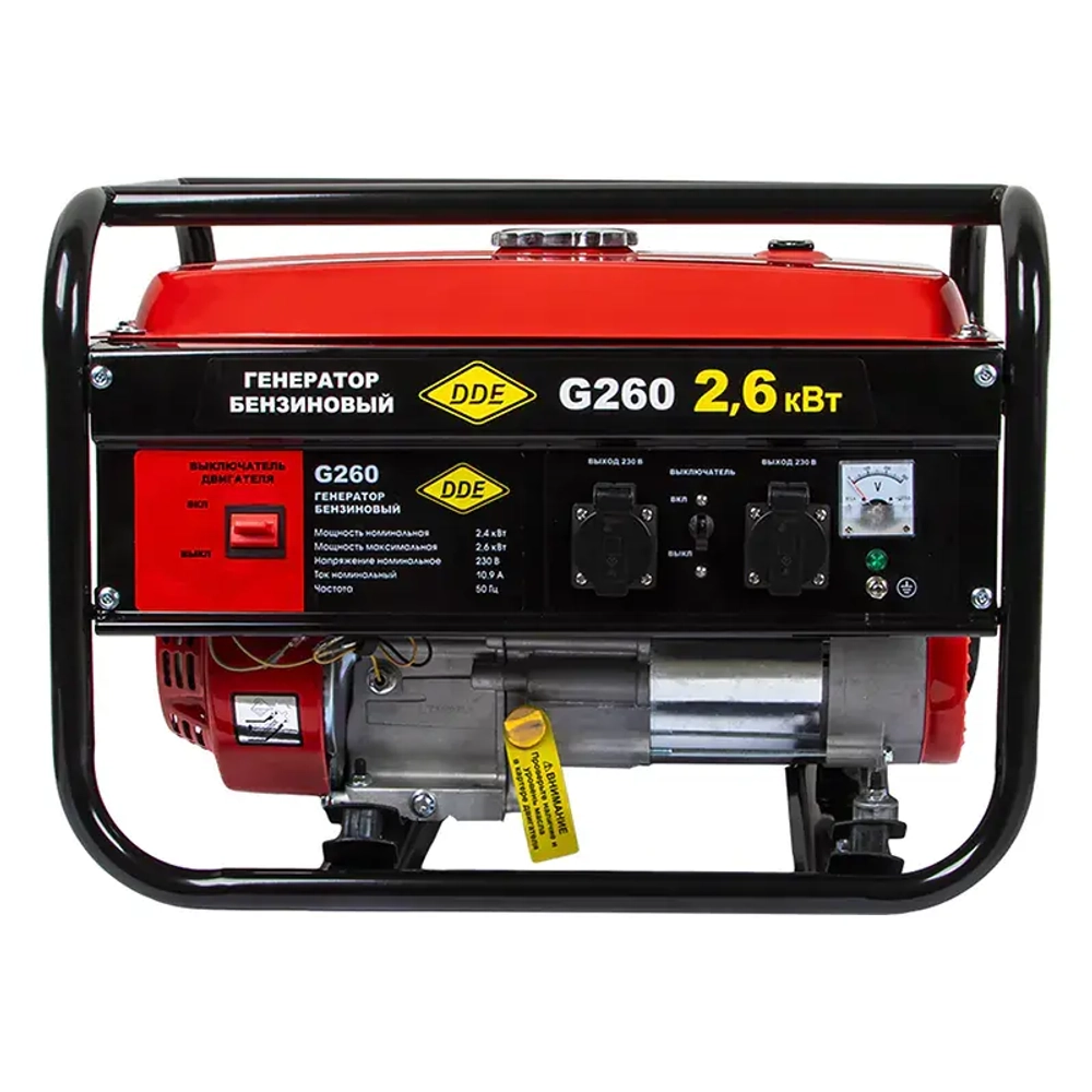 DDE G260 бензиновый генератор 919-952