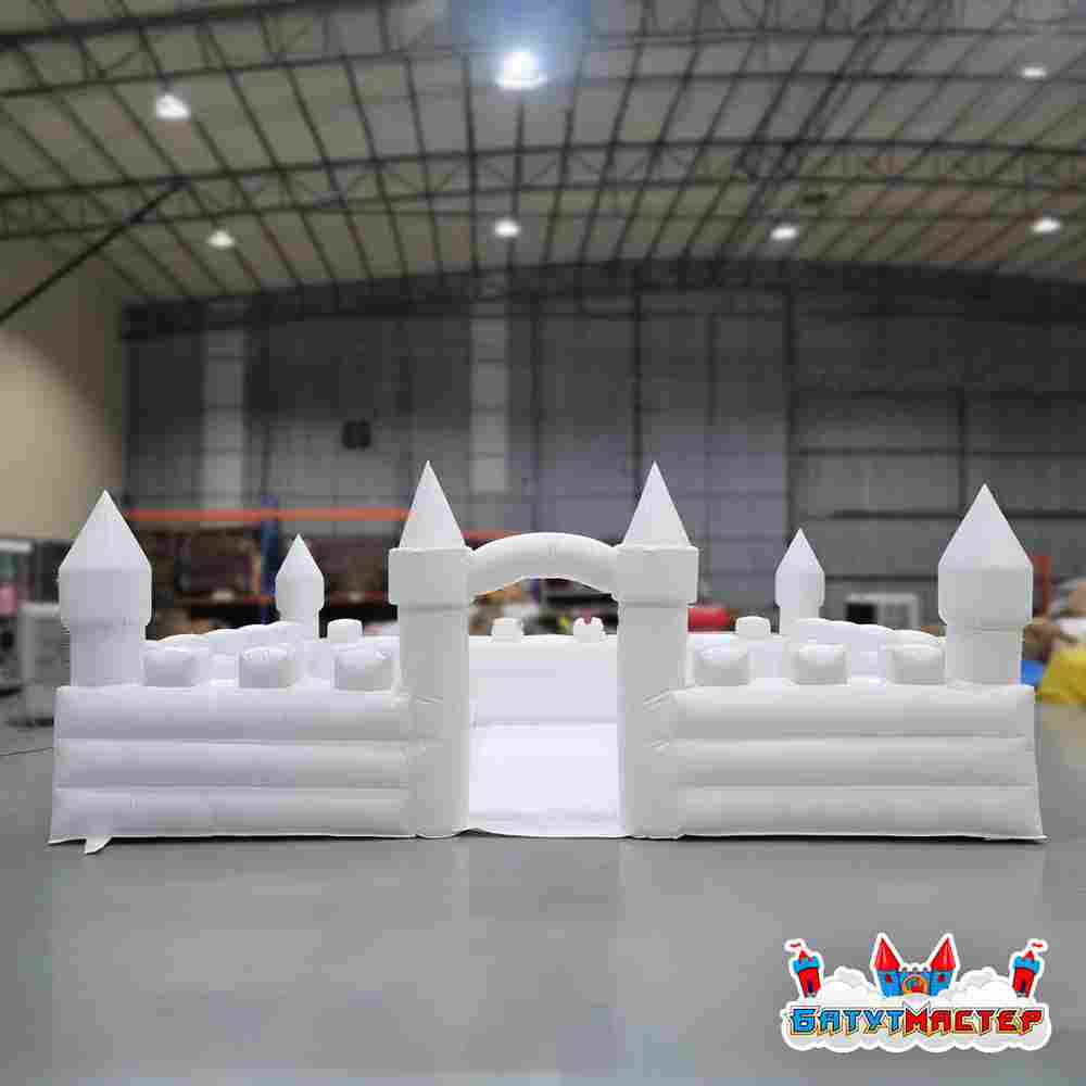 Надувная игровая комната «Белая крепость», 6×5×2,3 м