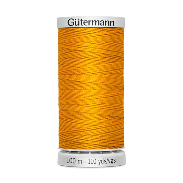 Нитки суперкрепкие Gutermann Extra Strong M782 №40 (100 метров), 5 кат. | 362 оранжево-желтый