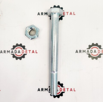 Болт с гайкой фиксации нижнего пальца опоры аутригера (M10x100 мм) | 1315/3420Z | Аналог