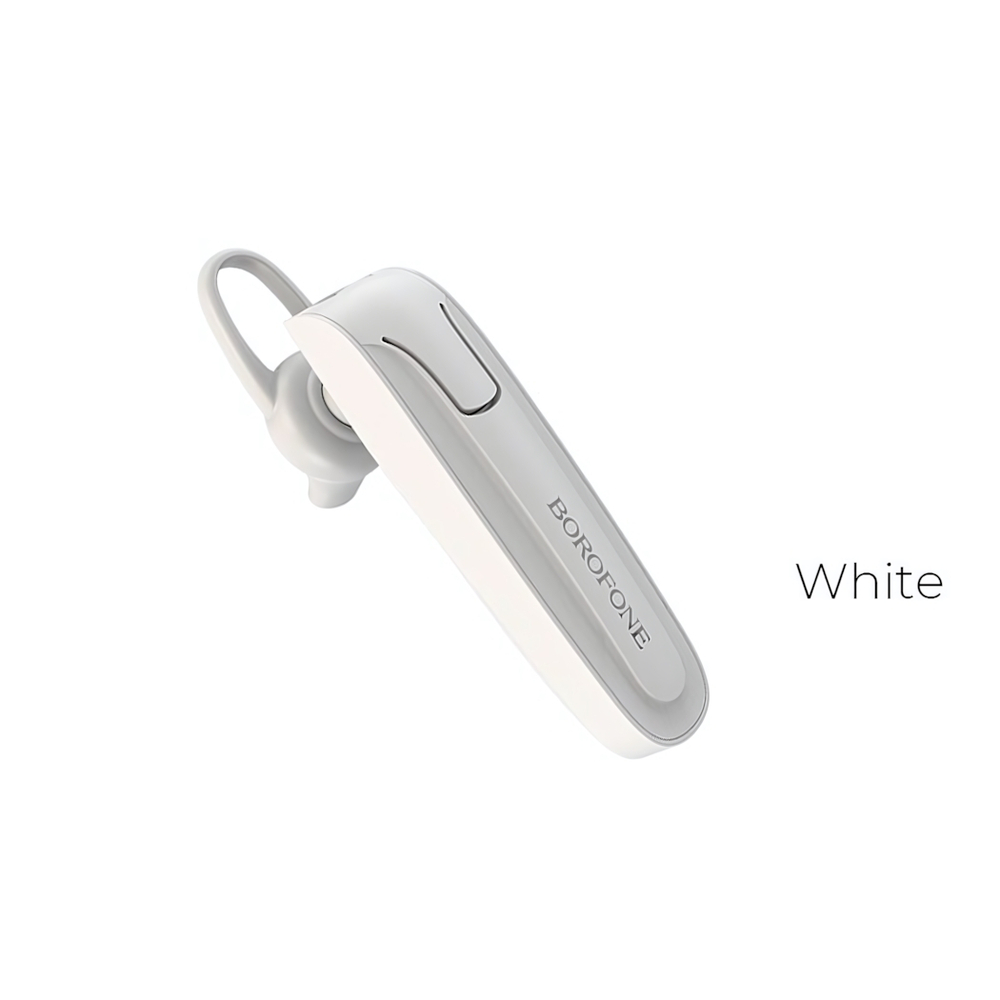 Bluetooth - гарнитура Borofone BC21 mono, BT4.2, 70mAh White