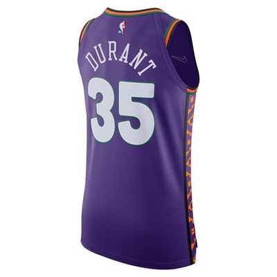 Баскетбольная джерси Nike NBA 2024/25 City Edition Authentic Phoenix Suns Kevin Durant Purple Jersey