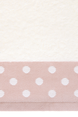 Полотенце 50х100 Luxberry Pretty Dots розовое Португалия фрагмент