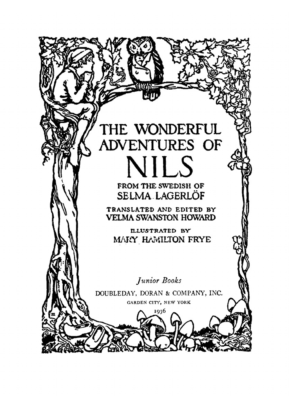 The wonderful adventures of Nils | Selma Lagerlöf