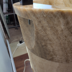 Раковина напольная из оникса Sunset ON-01352 (45*45*90 см)