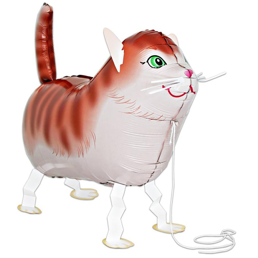 Шар Фольгированный Кот (Коричневый)