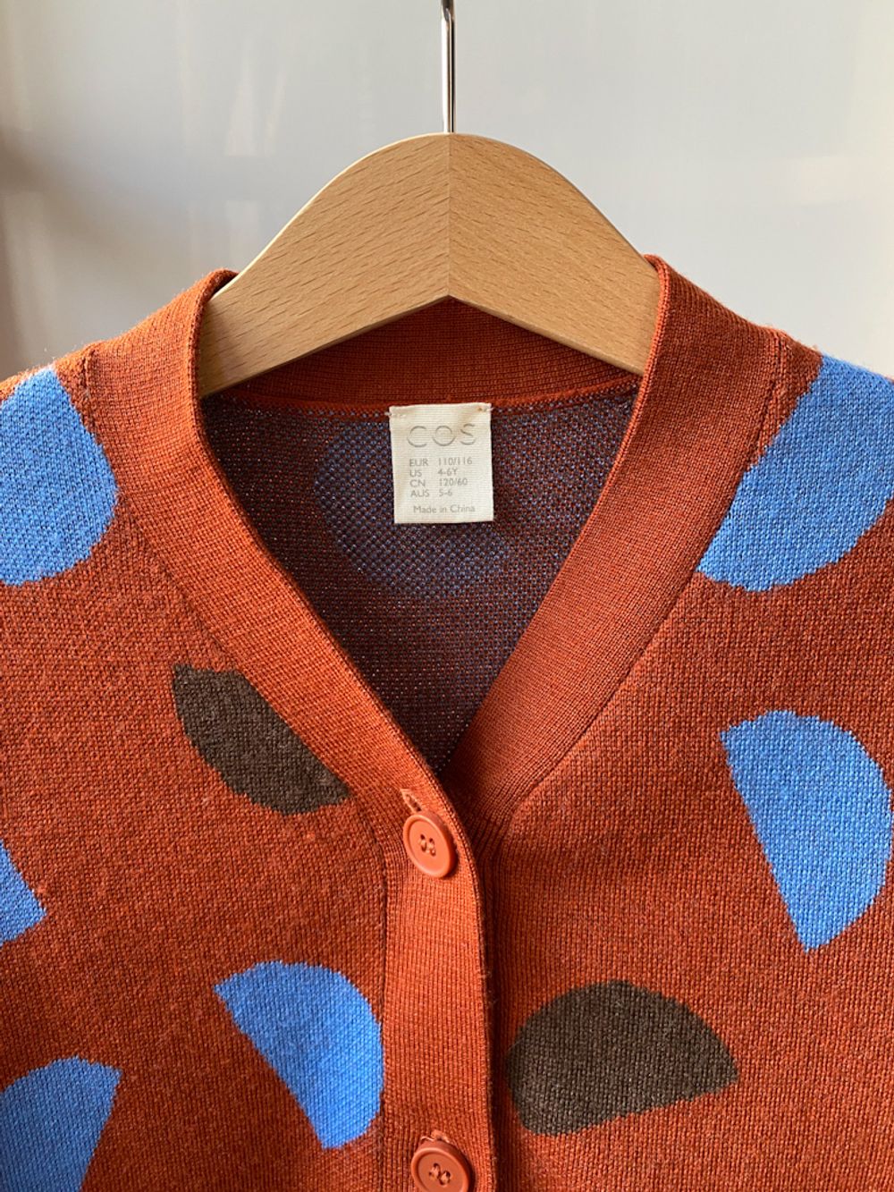 Шерстяной кардиган Cos, 116