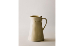 Zara Home кувшин из каменной керамики, цвет кремовый, 11.6 см