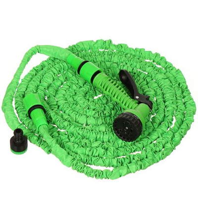 Шланг поливочный, удлиняющийся, 5 м, Grandy, Expandable, латекс, с пистолетом, BT001