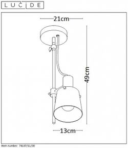 Спот Lucide Quinny 74107/11/30