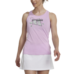 Женская теннисная майка adidas Cat Graphic Tank Top Women - Violet