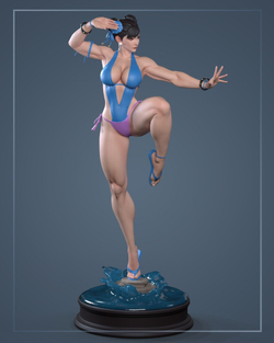 Чунь Ли Фигурка Chun-Li Street Fighter