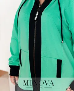 Костюм 17-228-синий-ментол Minova