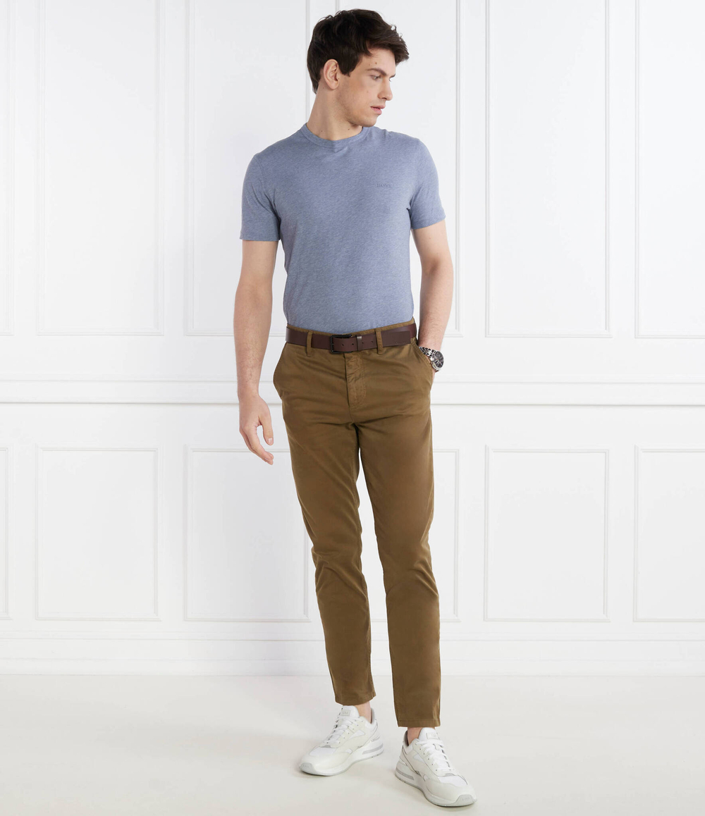 Брюки Chino_tapered BOSS ORANGE - коричневый(50510917)