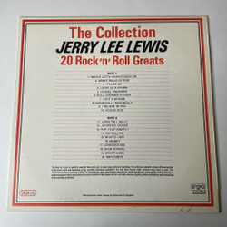 Винтажная виниловая пластинка LP Jerry Lee Lewis The Collection 20 Rock'n'Roll Greats (Болгария 1988)