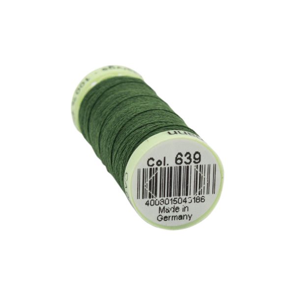 Нитки отделочные Gutermann Top Stitch 30 (30 метров), 5 кат. | 639 травяной