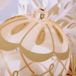 Пакет подарочный «Новогодние украшения» 41.5*32*12 см, микс