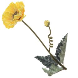 GAEM Цветок искусственный "Мак", L17 W20 H91 см