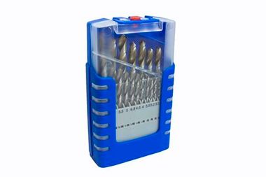 Набор сверл по металлу HSS 21пр.(1,1.5,2,2.5,3,3.2,3.5,4,4.5,4.8,5,5.5,6,6.5,7,7.5,8,8.5,9,9.5,10мм), в пластиковом футляре Forsage F-924U21S