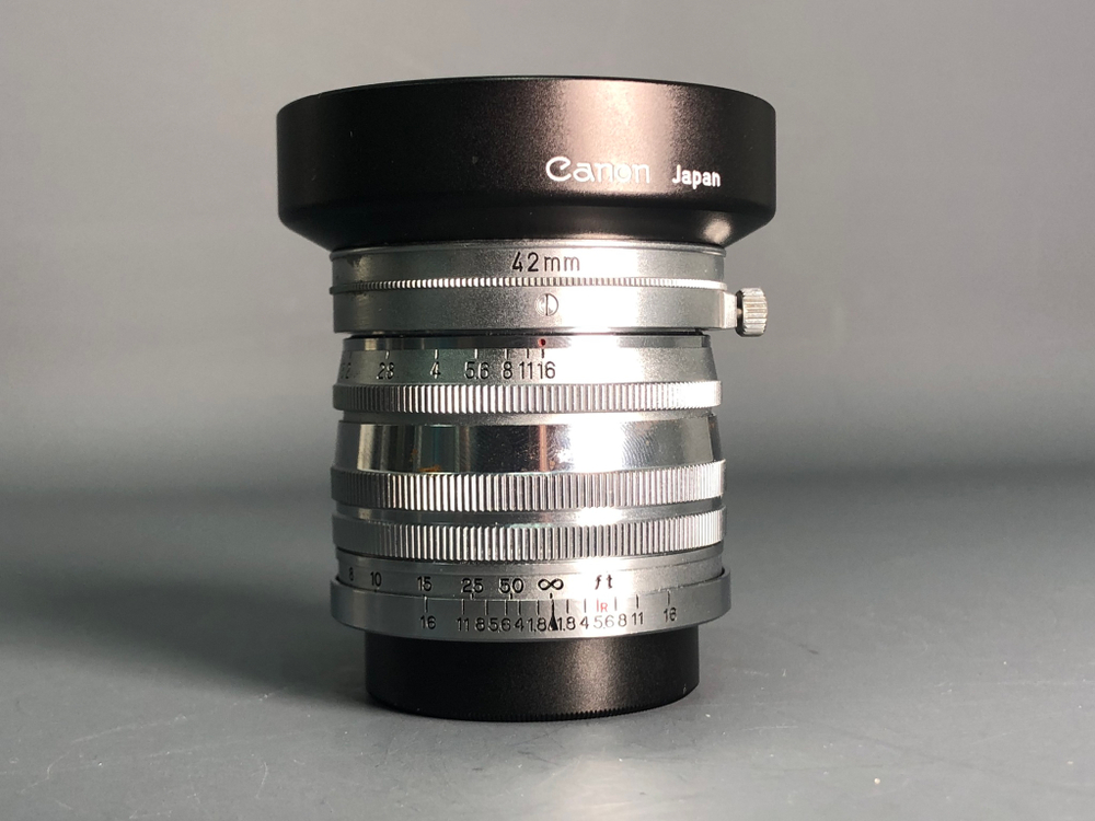 Canon Lens 50mm f/1.8 Редкий M39.