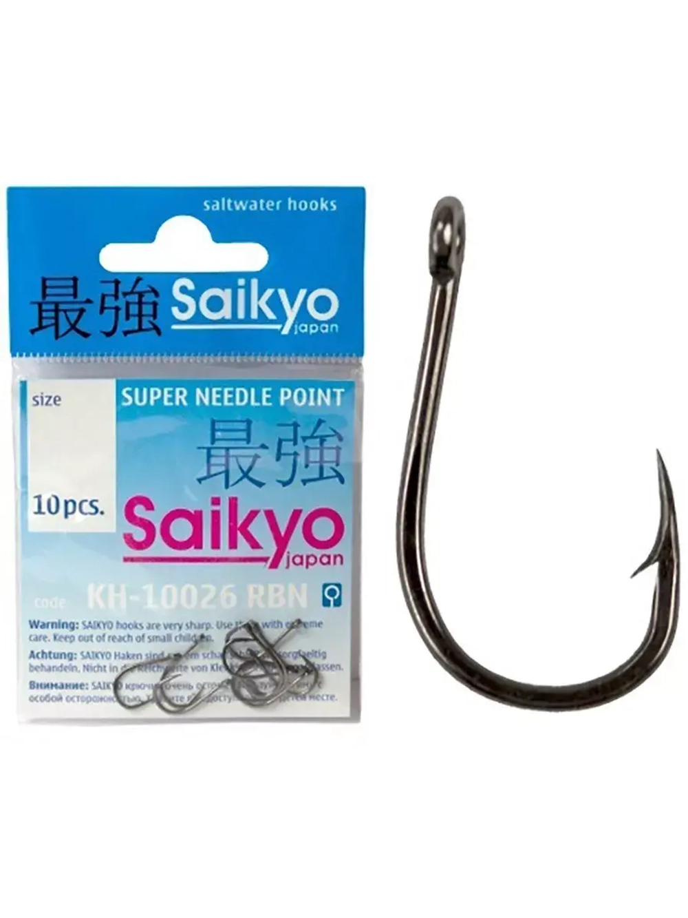 Крючки для рыбалки Saikyo KH-10026 Chinu Ring BN