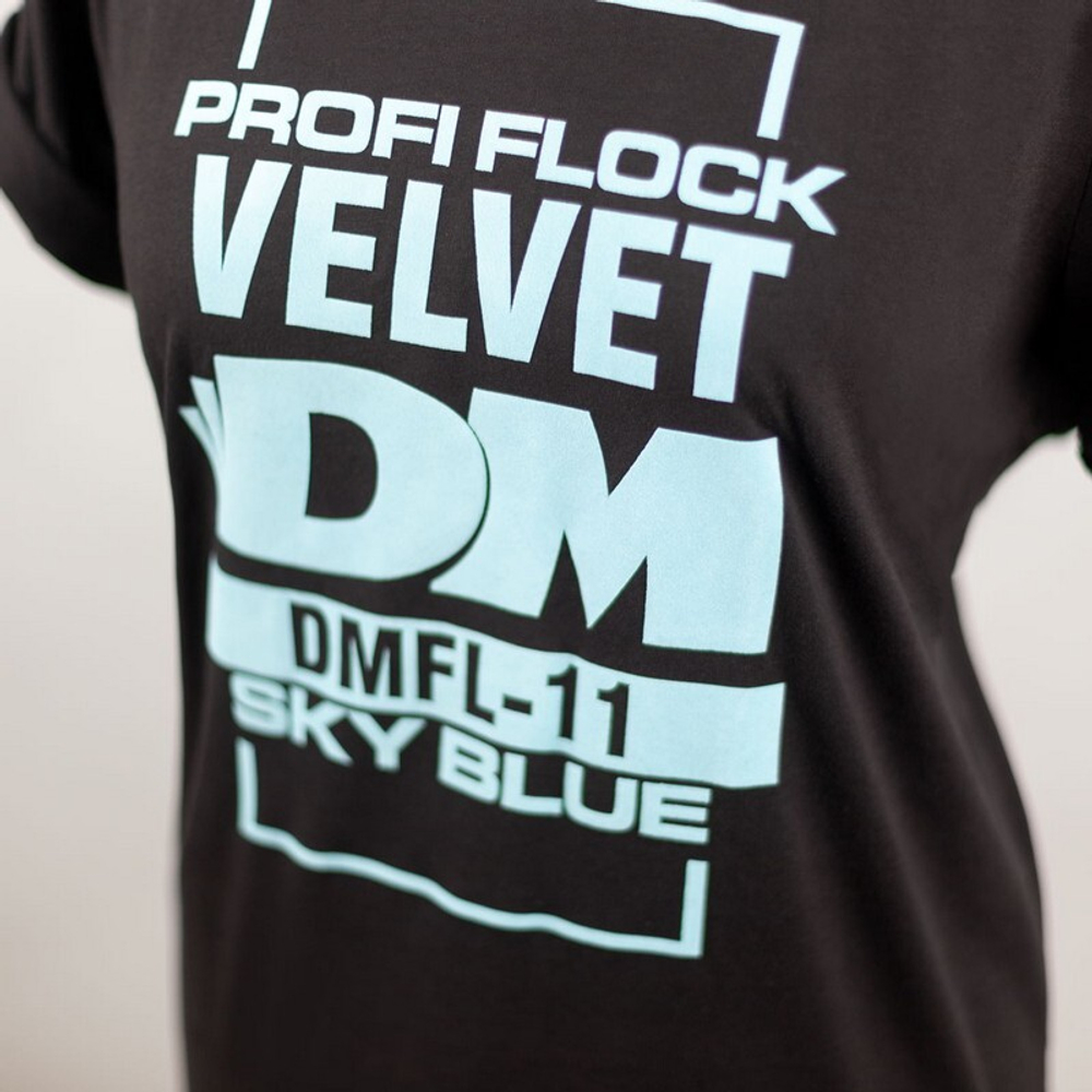 Пленка PROFI FLOCK (DMFL-11) Sky Blue, 1м