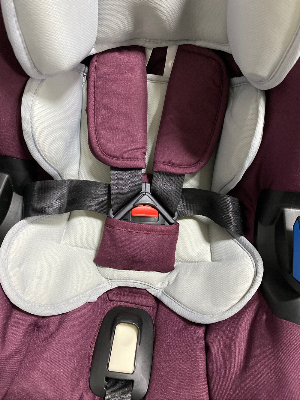 Автолюлька 4в1 Бордовый, FooFoo