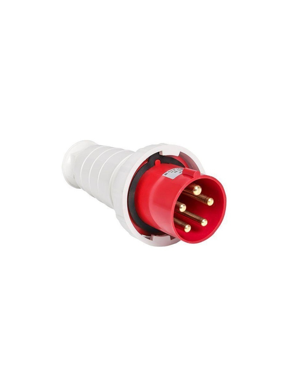 Вилка переносная 035 63А 3P+PE+N 380В IP67 EKF ps-035-63-380