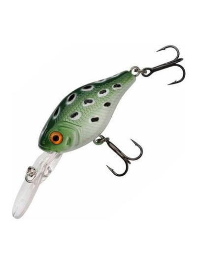 Воблер Berkley Pulse Fry Deep, Frog, 38 мм, 4,6 г, крэнк