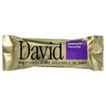 David Protein , Protein Bar, Blueberry Pie, 12 Bars, 2.19 oz (62 g) Each