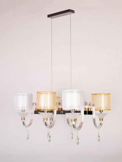 Подвесная люстра Manne L.4306-6 SILVER GO+WH