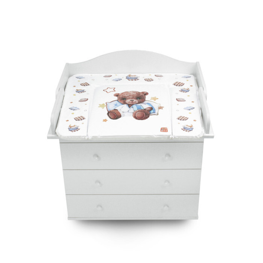 Пеленальный матрасик №2 Топотушки "Пижамная вечеринка"2020 (80х71 см.)