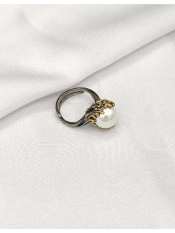 Серьги жемчуг серебро 925