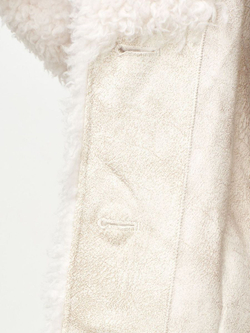 Шуба женская чебурашка тедди эко, SilverFox (арт. S1046cb)