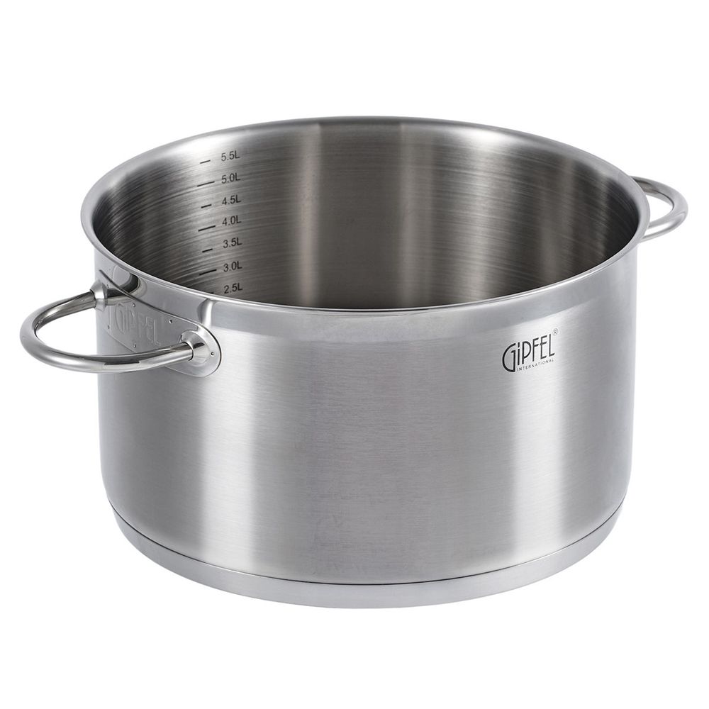 Кастрюля из нержавеющей стали Gipfel Signo 1363 24 см/5,7 л