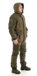 Костюм для охоты Магнум V2 до -45 (исландия, хаки) PRIDE