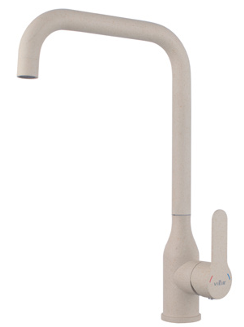 15030-B Смеситель од. для кухни выс. (НЕРЖ. СВЕТ. БЕЖ.) ViEiR (10/1шт)