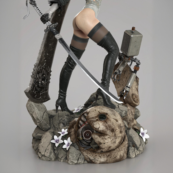 2B Two Swords - Nier: Automata